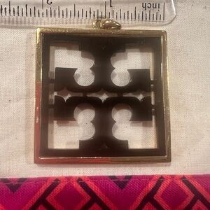 Tory Burch Logo Pendent